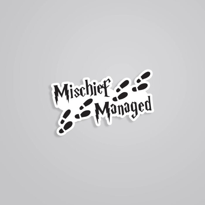 Mischief Managed Movies Stickers