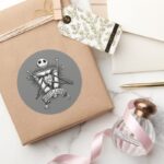 Misfit Love Jack Skellington Classic Round Sticker