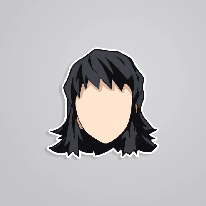 Mitsuri Kanroji Minimalist Anime Stickers