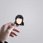 Mitsuri Kanroji Minimalist Anime Stickers