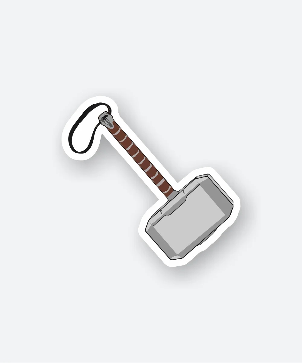 Mjolnir Sticker