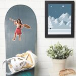 Moana Born To Voyage Sticker