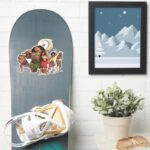 Moana And Crew Sticker
