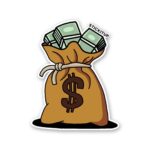 Money Bag Sticker