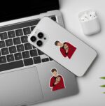 Money Heist Mask Laptop   Mobile Sticker