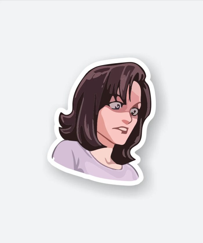 Monica Geller Friends Sticker