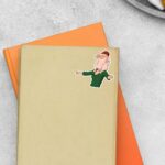 Monica With Turkey Head TV Shows Stickers