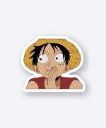 Monkey D Luffy Stressed Sticker