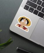 Monkey D Luffy Stressed Sticker