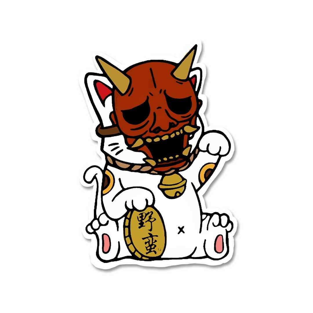 Monster Cat Sticker