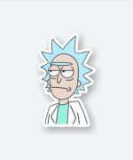 Morty Skeptic Look Sticker