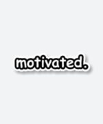 Motivated Sticker