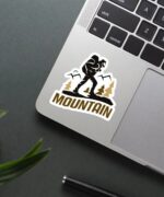 Mountain Trekking Sticker