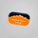 Mountain View Travels Stickers