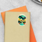 Mountains Travels Stickers