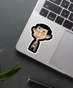 Mr. Bean Annoyed Sticker