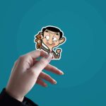 Mr. Bean Sticker