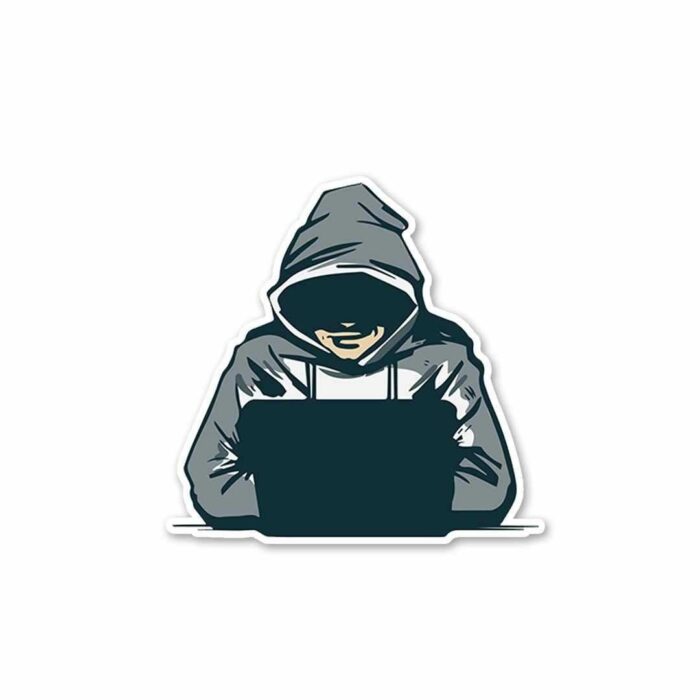 Mr. Hacker Sticker