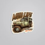 Mud Life Travels Stickers