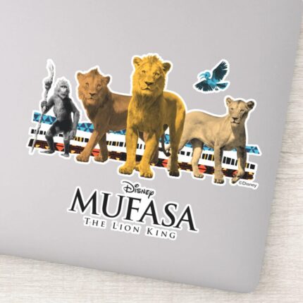 Mufasa Pride Lands Royal Family Sticker