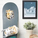 Mufasa Typography Sticker