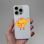Muscular Chicken Sticker