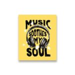 Music Soothes My Soul Sticker