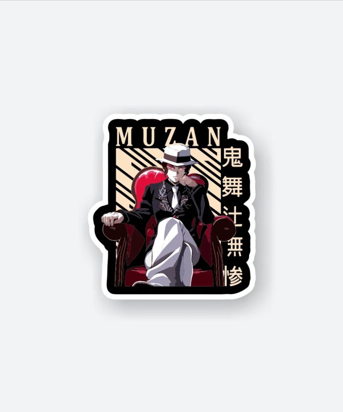 Muzan Demon Slayer Sticker