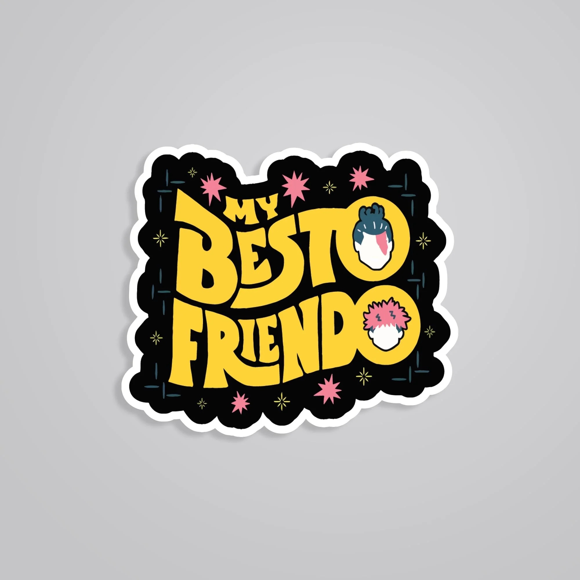 My Besto Friend Anime Stickers