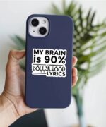 My Brain Is 90 Bollywood Lyrics Sticker