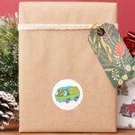 Mystery Machine Fright Classic Round Sticker