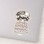 Mystery Machine Always Down To Meddle Sticker