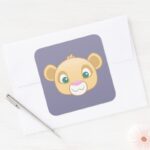 Nala Emoji Square Sticker