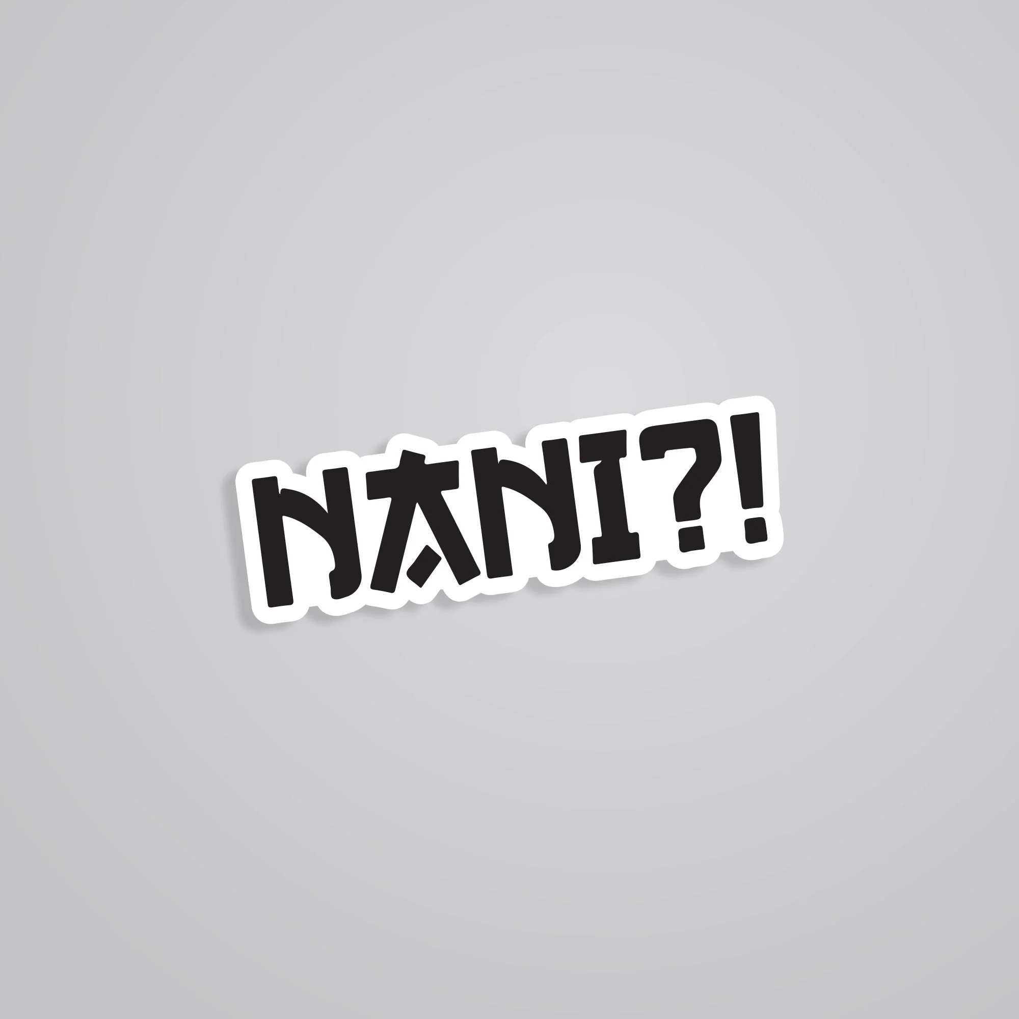 Nani Anime Stickers Nani Anime Stickers