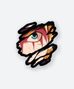 Naruto Furious Eye Sticker