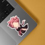 Natsu Chibi Fairy Tail Anime Stickers