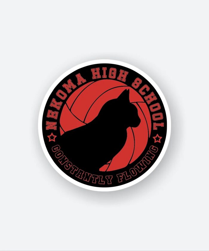 Nekoma Logo Sticker