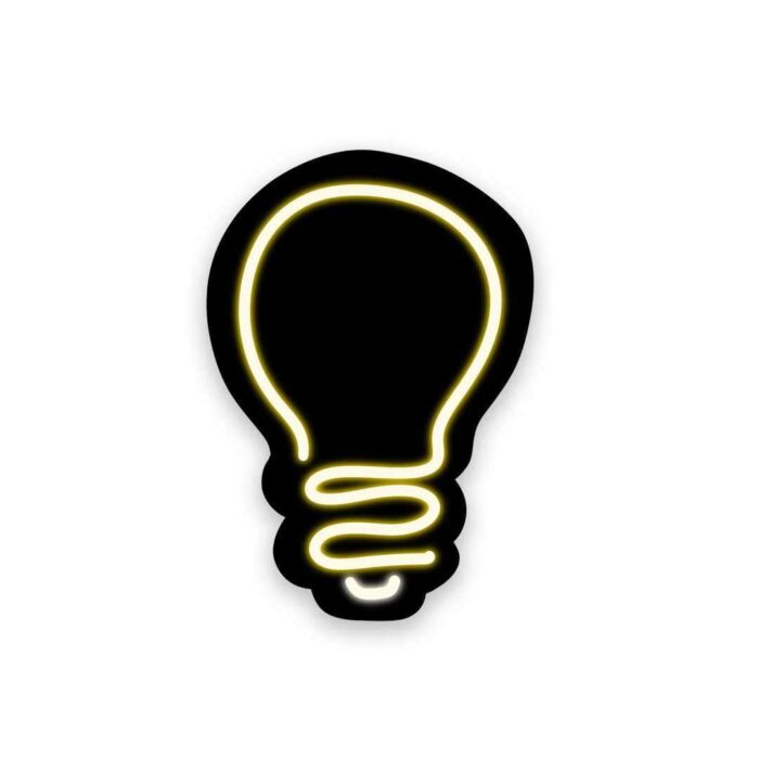 Neon Bulb Sticker