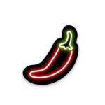 Neon Mirchi Sticker