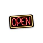 Neon Open Sticker