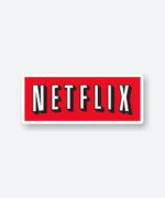 Netflix Old Logo Sticker