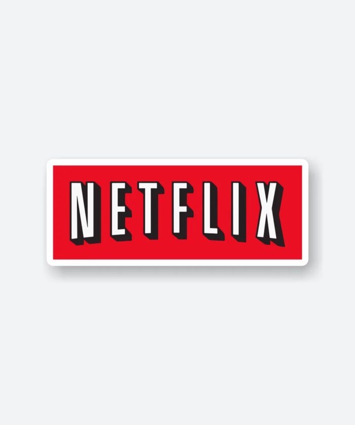 Netflix Old Logo Sticker