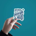 Never Push A Libra Sticker
