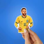 Neymar Jr Brazil 2.0 Sticker