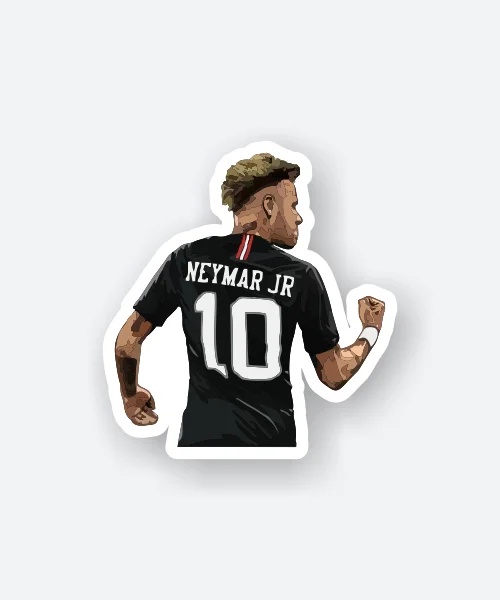 Neymer Jr Celebrating Sticker