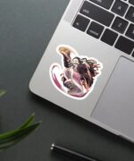 Nezuko Attack Sticker