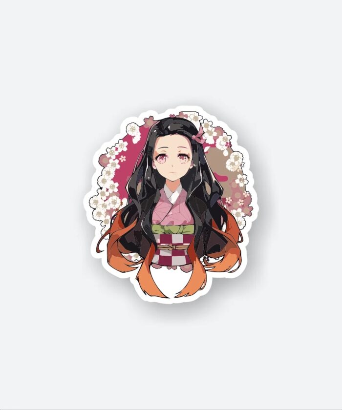 Nezuko Kamado Demon Slayer Sticker