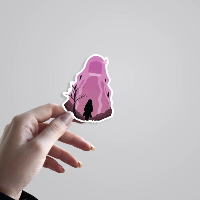Nezuko Silhouette Anime Stickers