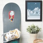 Nightmar Before Christmas Cute Sally Sticker