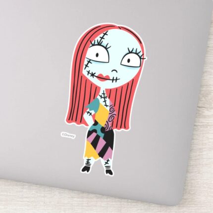 Nightmar Before Christmas Cute Sally Sticker